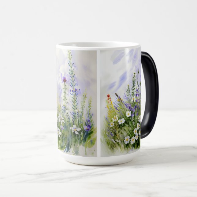 Caneca de Flor Selvagem (Frente Esquerda)