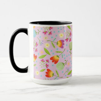 Caneca de flores