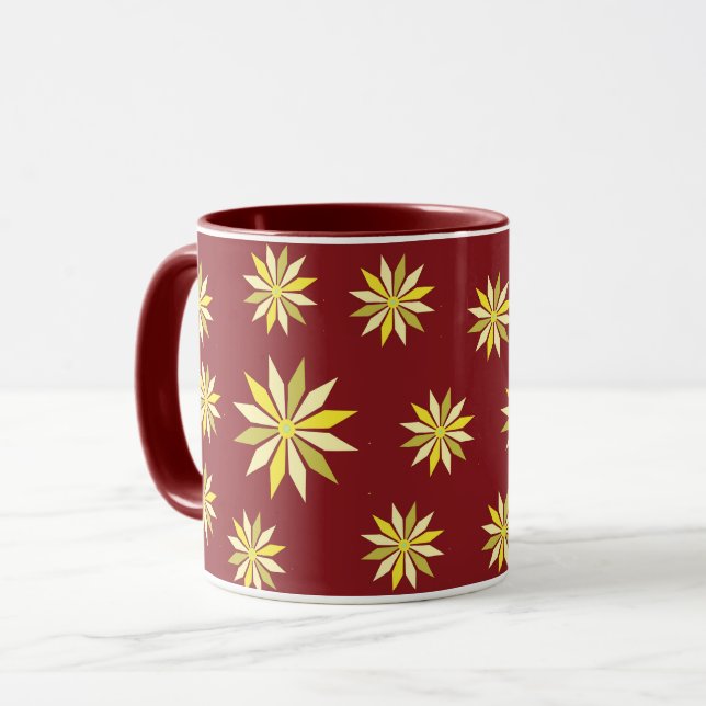 CANECA DE FLORES PRESENTE ANO NOVO DIA DOS NAMORAD (Frente Esquerda)