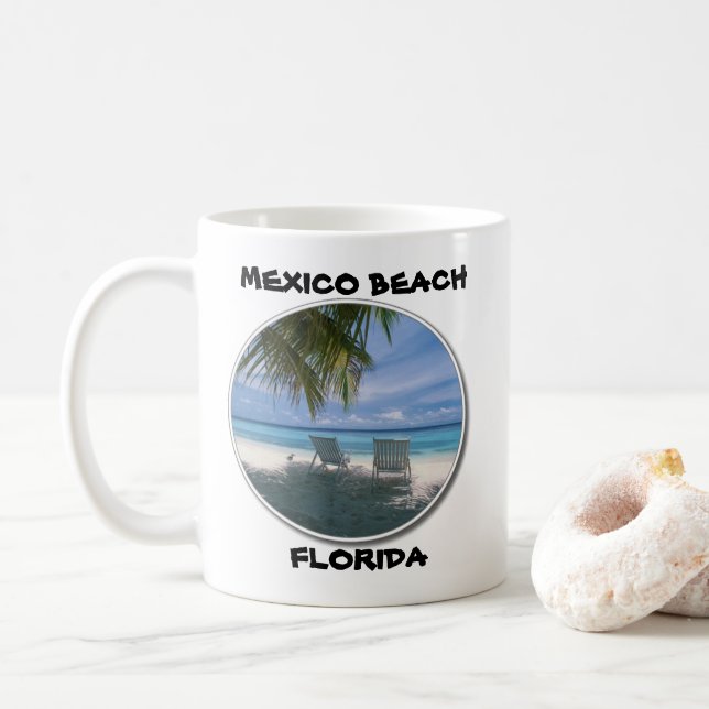 CANECA DE FLORIDA COFEE DA PRAIA DE MÉXICO (Com Donut)