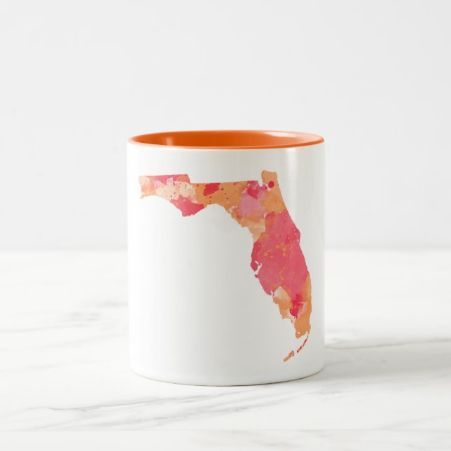 Caneca de Florida da aguarela (Centro)