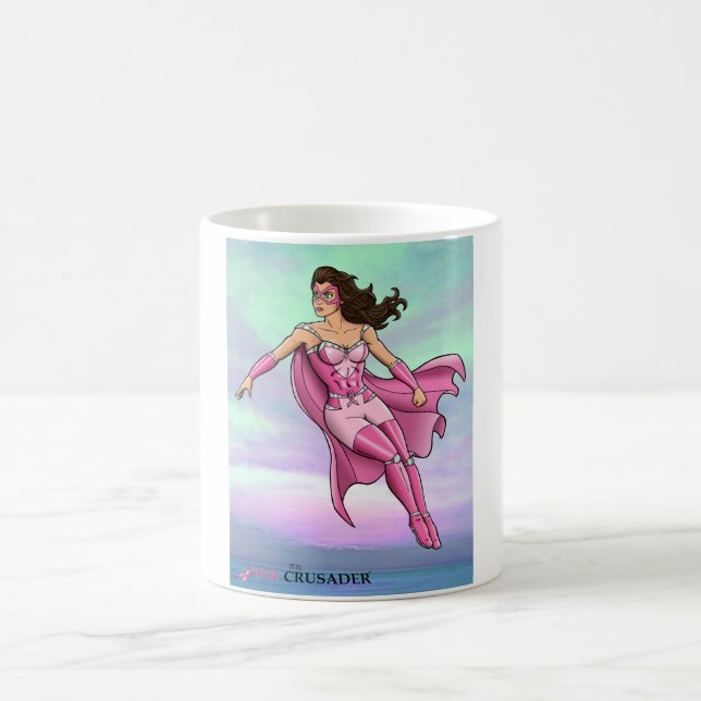 Caneca de flutuação do cruzado cor-de-rosa (Centro)