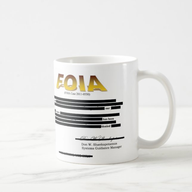 Caneca de FOIA (Direita)