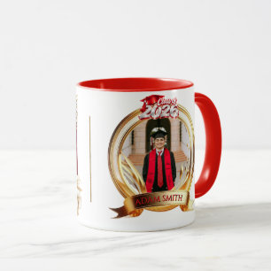 Caneca de Formatura com Foto e Nome Personalizado 