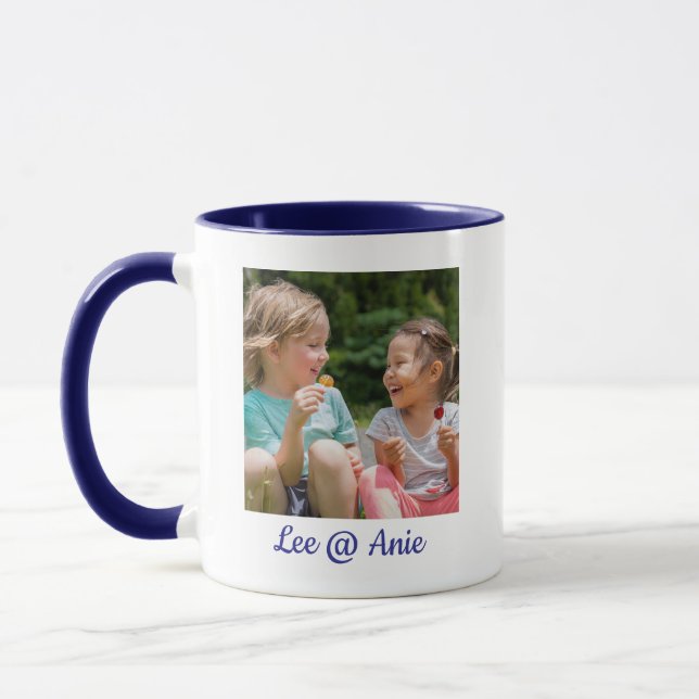 Caneca de Foto com Nome da Melhor Amiga Personaliz (Esquerda)