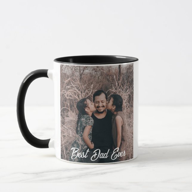 Caneca de Foto Completa Melhor Pai de Todos - Pers (Esquerda)