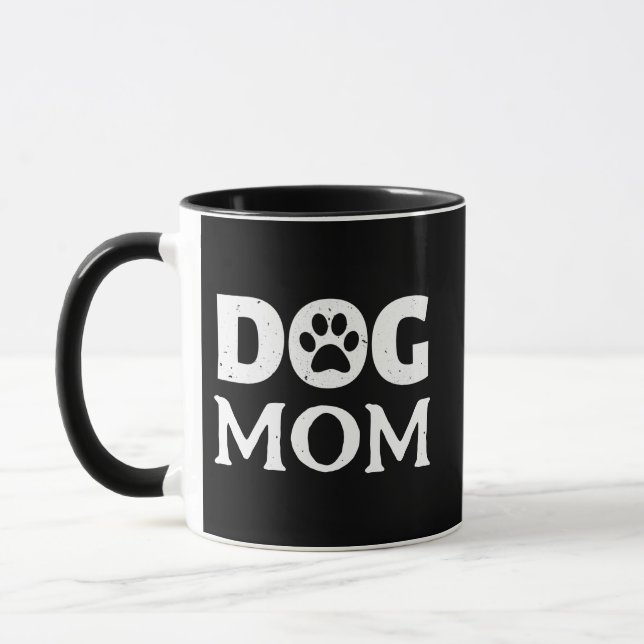 Caneca de Foto da Mãe do Cachorro (Esquerda)