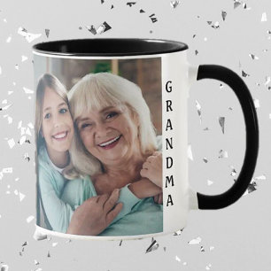 Caneca de Foto da Vovó! Presente de caneca combo