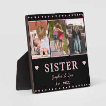 Caneca de Foto das Irmãs Placa – Presente Personal