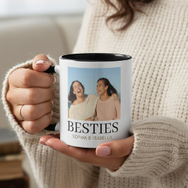 Caneca de Foto das Melhores Amigas | Presente Pers