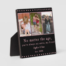 Caneca de Foto de Irmãs Placa – Presente Personali
