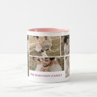 Caneca de Foto Personalizada da Família