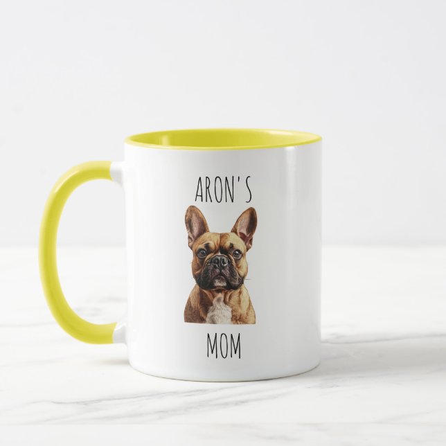 Caneca de Foto Personalizada de Mãe de Cachorro |  (Esquerda)