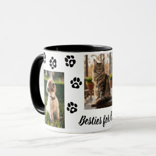 Caneca de Foto Personalizada: Melhores Amigos Pet 
