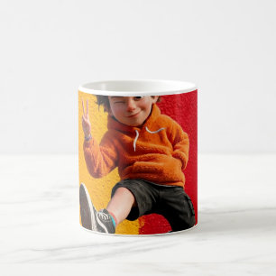 Caneca de Foto Personalizada para Crianças Café
