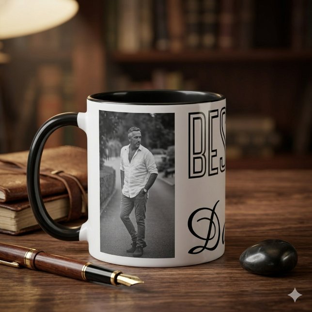 Caneca de Foto Personalizada para Presente do Dia  (Criador carregado)