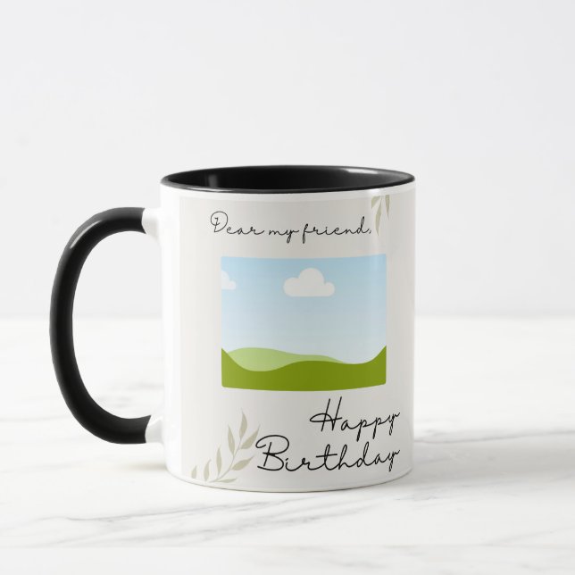 Caneca de Foto Personalizada - Presente de Anivers (Esquerda)