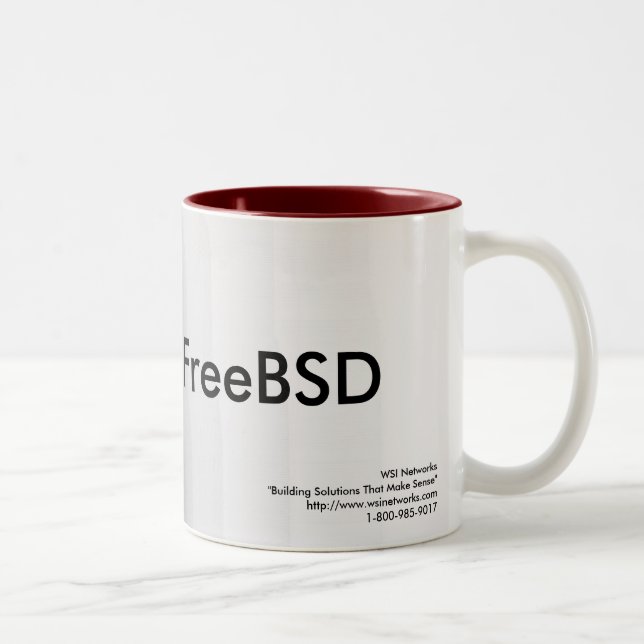 Caneca de FreeBSD (Direita)