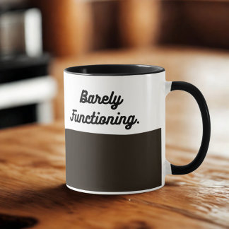 Caneca de Funcionamento Mínimo – Caneca de Café da