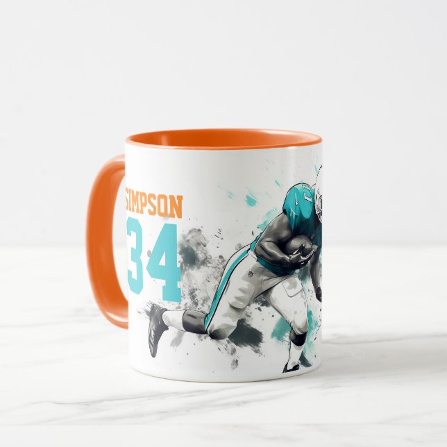 Caneca de futebol (Frente Esquerda)