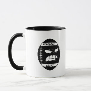 Caneca de futebol de cartum para sua irmã