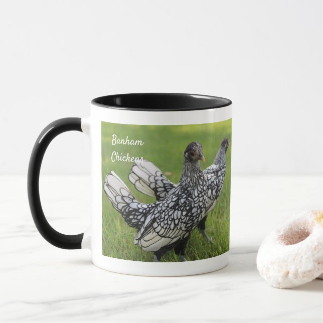 Caneca de Galinha Banham Verso/Branco Colecionador (Com Donut)