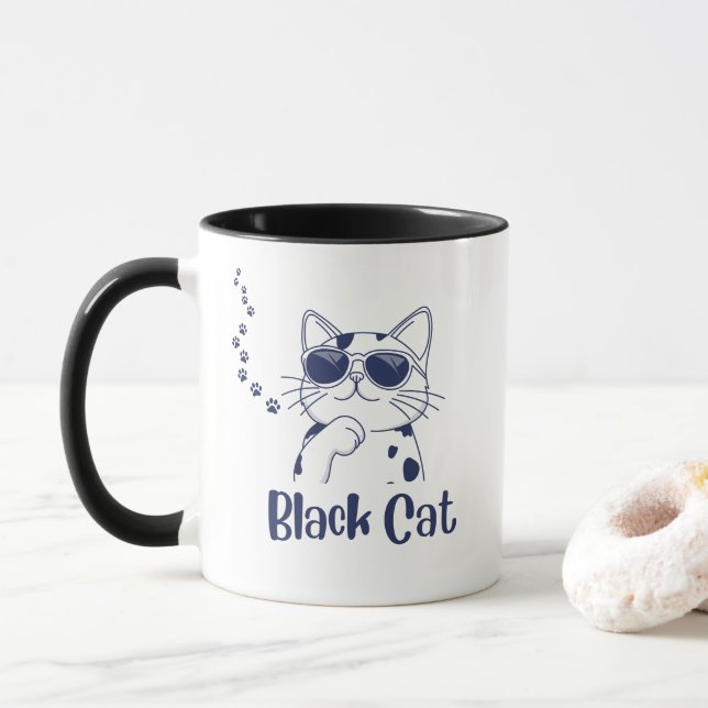 caneca de gato (Com Donut)