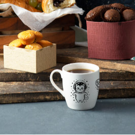 Caneca de Gato Cósmica - Víblias de Gatinho Espaci