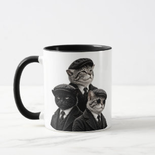 Caneca de Gato da Máfia Vintage – Presente Diverti