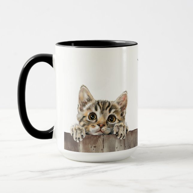 Caneca de Gato de Ar Curto (Esquerda)