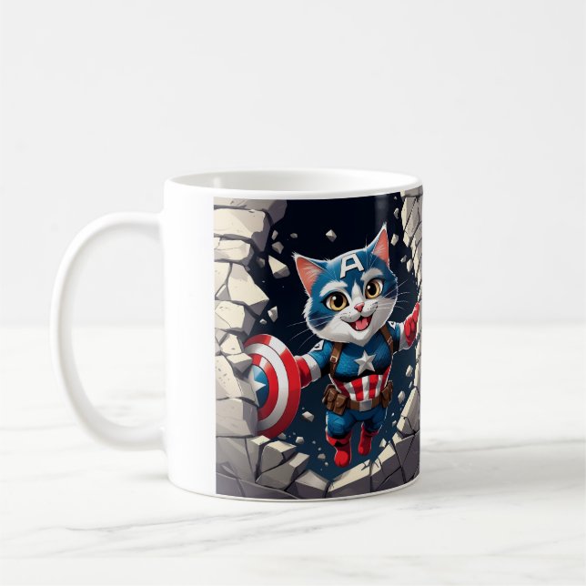 Caneca de gato-de-cabeça (Esquerda)