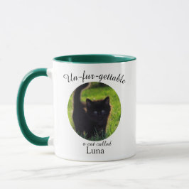Caneca de Gato de Foto Personalizada Inesquecível 
