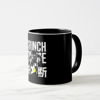 Caneca de Gato de Futebol Hora da Decisão Feroz