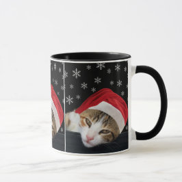 Caneca de Gato de Natal