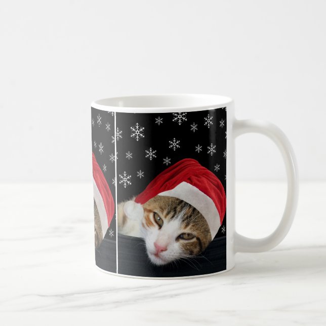 Caneca de Gato de Natal (Direita)