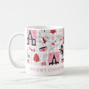 Caneca de Gato de Natal