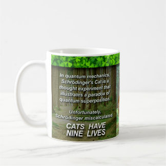 Caneca de Gato de Schrodinger