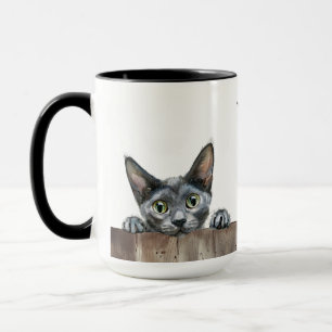 Caneca de Gato de Shorthair Oriental