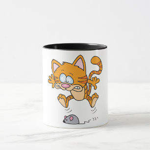 Caneca De Gato E Rato