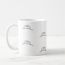 Caneca de gato, gato numa caneca de cama, caneca d