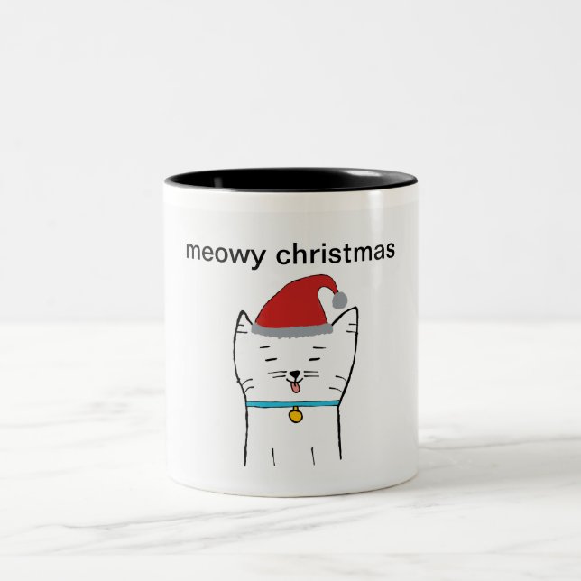 caneca de gato natalino (Centro)