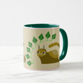 CANECA DE GATO PARA ANIVERSÁRIO