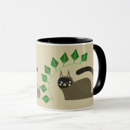 CANECA DE GATO PARA ANIVERSÁRIO