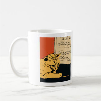 Caneca de Gato Piano AZI