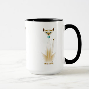 Caneca de Gato Siamese