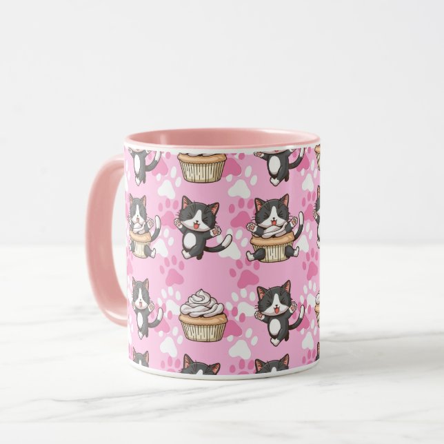 Caneca de Gatos (Frente Esquerda)
