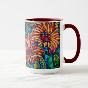 Caneca de Girassóis