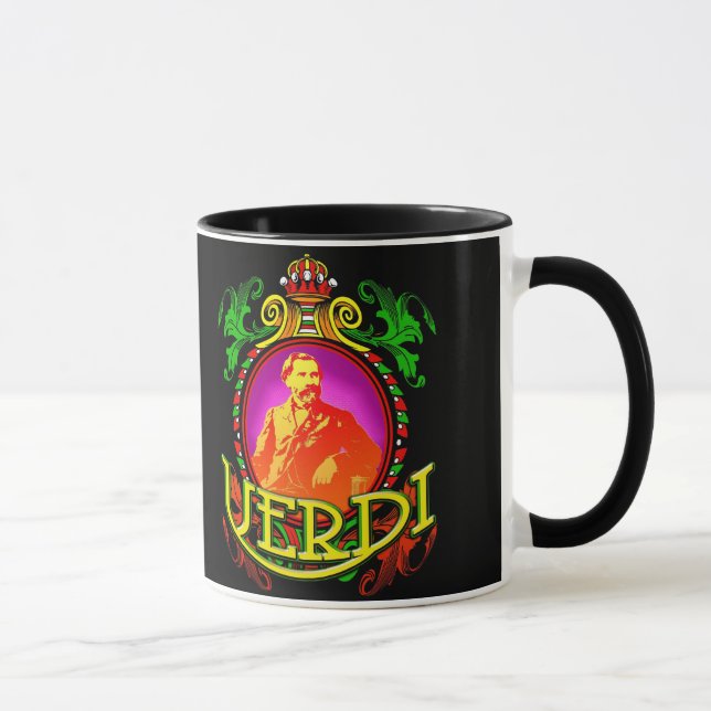 Caneca de Giuseppe Verdi (Direita)