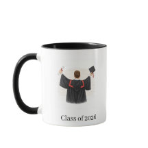 Caneca de Graduação Ilustrada da Turma de 2026