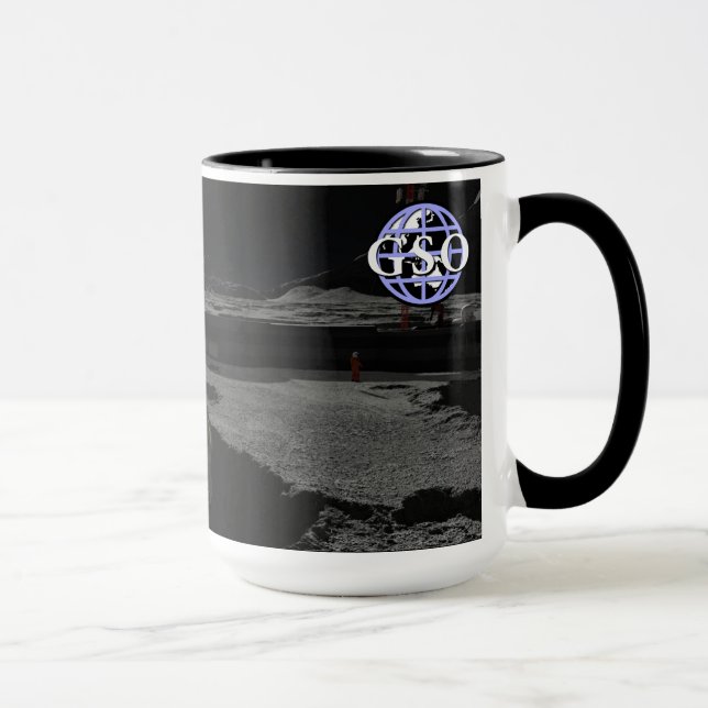 Caneca de GSO "à lua & além. " (Direita)